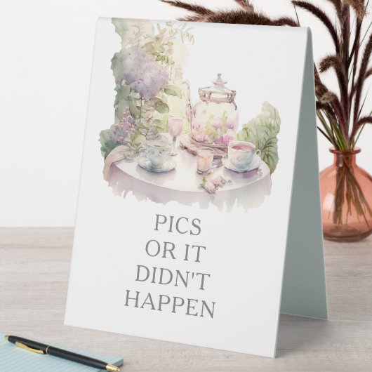 Plaque De Table Mariage de jardin Idées de caméra jetables (En SItu (Tableau))