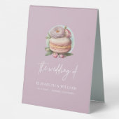 Plaque De Table Mariage de jardin Idées de caméra jetables (Verso)