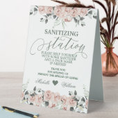 Plaque De Table Mariage de la station d'assainissement rose Eucaly (En SItu (Tableau))