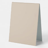 Plaque De Table Mariage des feuilles automnales (Verso)
