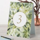 Plaque De Table Mariage du numéro de tableau botanique (En SItu (Tableau))