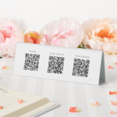 Plaque De Table Mariage du programme de menu de la barre de codes (In SItu (Mariage))