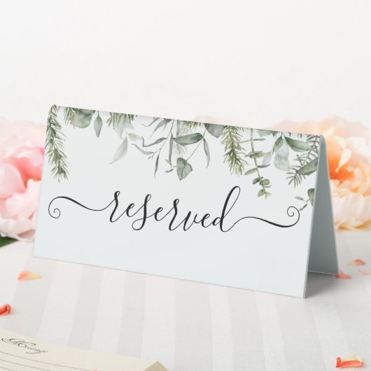 Plaque De Table Mariage Feuille de l'Eucalyptus (In SItu (Mariage))