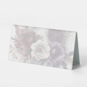Plaque De Table Mariage floral Team Bride (Verso)