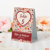 Plaque De Table Mariage Heart Blooms (In SItu (Mariage))