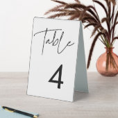 Plaque De Table Mariage moderne minimaliste (En SItu (Tableau))