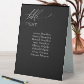 Plaque De Table Mariage moderne Sièges d'invités Numéro de table (En SItu (Tableau))