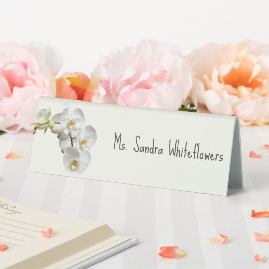 Plaque De Table Mariage Orchidée Place Carte Siège Avec Nom (In SItu (Mariage))