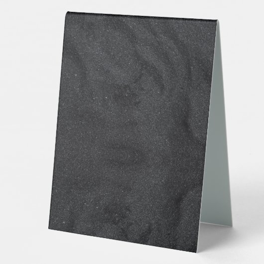 Plaque De Table Mariage photo classique élégant (Verso)