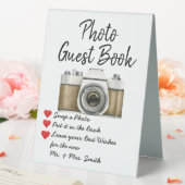 Plaque De Table Mariage Photo Livre d'invité Réception Photo Livre (In SItu (Mariage))