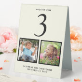 Plaque De Table Mariage Photos Crème Numéro de table (In SItu (Mariage))