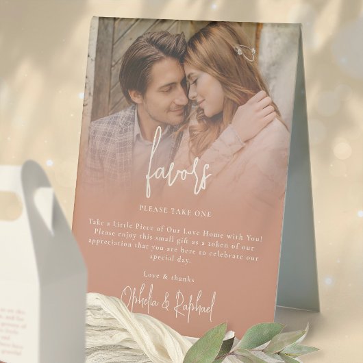 Plaque De Table Mariage réversible à deux tons