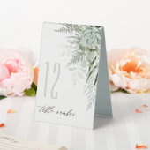 Plaque De Table Mariage succulent de fougères feuillues à soude Nu (In SItu (Mariage))