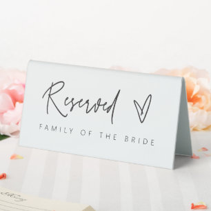 Plaque De Table Mariage Table Réservé Tente Décor G400