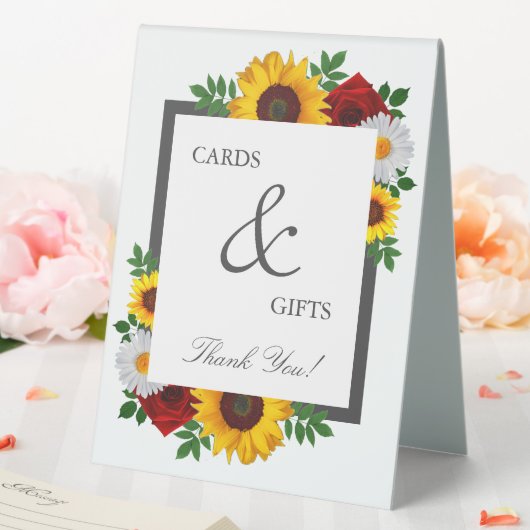 Plaque De Table Mariage traditionnel floral Shower (In SItu (Mariage))
