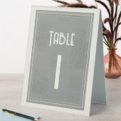 Plaque De Table mariage vintage moderne (En SItu (Tableau))