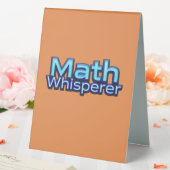 Plaque De Table Math Whispere (In SItu (Mariage))