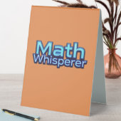 Plaque De Table Math Whispere (En SItu (Tableau))