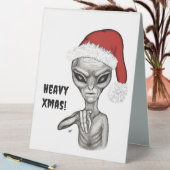 Plaque De Table Mauvais Alien, Lourds Noël ! (En SItu (Tableau))