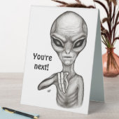 Plaque De Table Mauvais Alien, Tu es le prochain ! (En SItu (Tableau))