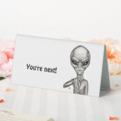 Plaque De Table Mauvais Alien, Tu es le prochain ! (In SItu (Mariage))