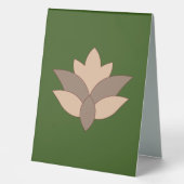 Plaque De Table Meilleur Panneau de Présentoir de Table (Recto)