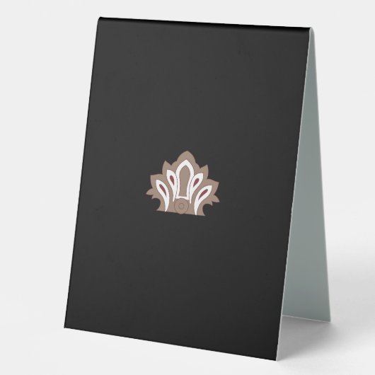 Plaque De Table Meilleur Panneau de Tenture de Table (Recto)