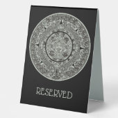 Plaque De Table Mexicaine Aztec Sun Stone Maya Calendrier 1 (Recto)
