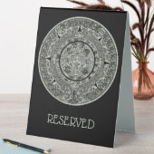 Plaque De Table Mexicaine Aztec Sun Stone Maya Calendrier 1 (En SItu (Tableau))