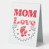 Plaque De Table Mignonne Maman Amour (Recto)