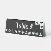 Plaque De Table Mode multijoueur dans le panneau de tente de table (Verso)