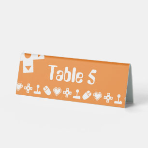 Plaque De Table Mode multijoueur dans le panneau Tente de table or