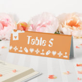 Plaque De Table Mode multijoueur dans le panneau Tente de table or (In SItu (Mariage))