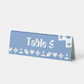 Plaque De Table Mode multijoueur sur un panneau de tente de table (Verso)