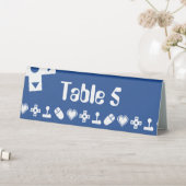 Plaque De Table Mode multijoueur sur un panneau de tente de table (En SItu (Tableau))