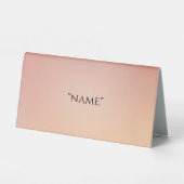Plaque De Table Modern Wedding Place Cards (Recto)