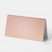 Plaque De Table Modern Wedding Place Cards (Verso)