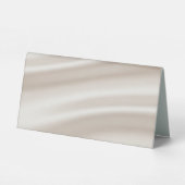 Plaque De Table Modern Wedding Place Cards (Verso)