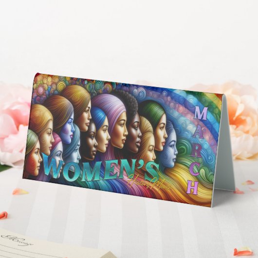 Plaque De Table Mois de l'histoire des femmes (In SItu (Mariage))