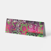 Plaque De Table Mon Nom N'Est Pas Donna (Verso)