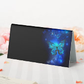 Plaque De Table Morpho Butterfly in the Dark Background (In SItu (Mariage))