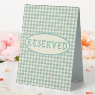 Plaque De Table Motif de tableau de bord bleu Vintage tendance Rés