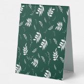 Plaque De Table motif feuille (Verso)