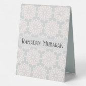 Plaque De Table Motif géométrique islamique (Verso)