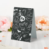 Plaque De Table Motif Halloween 1 (In SItu (Mariage))