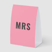 Plaque De Table Mr or Mrs? Game Paddles | Wedding Party Fun Games (Recto)