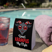 Plaque De Table Ne Krampuse Pas Mon Style (InVersositu (sur table))