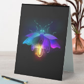 Plaque De Table Neon Firefly sur noir (En SItu (Tableau))