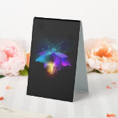 Plaque De Table Neon Firefly sur noir (In SItu (Mariage))