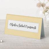 Plaque De Table Neutral Tabletop Sign for Showers & Events (En SItu (Tableau))